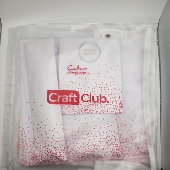 Crafters Campanion Foiled Rubs On  Craft Club Kit - Picture 5 of 9
